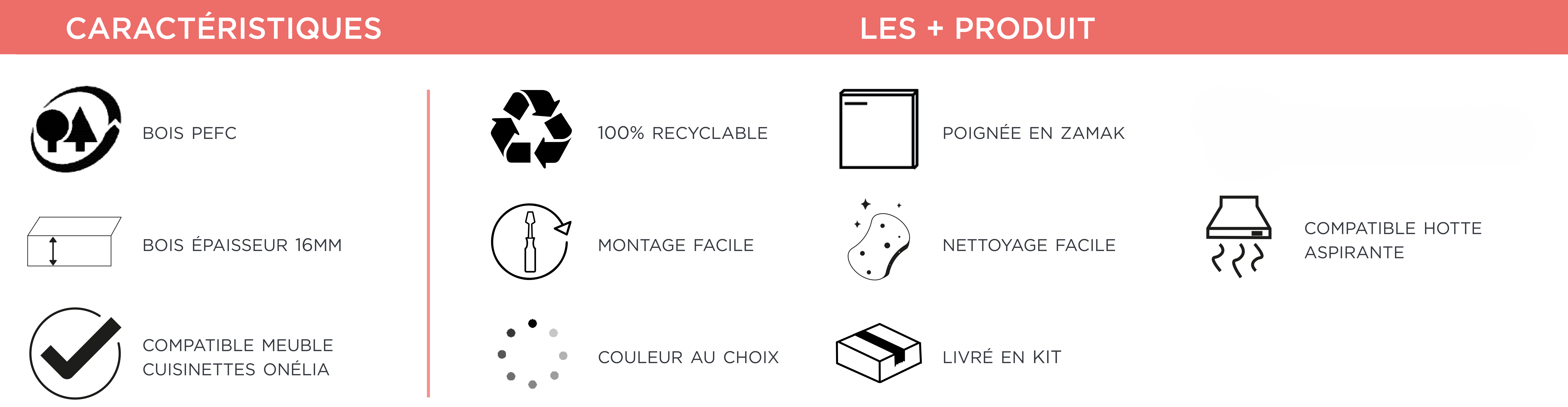 Plus produit onelia haut
